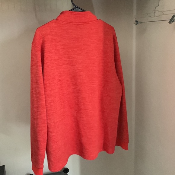 Men’s Under Armour ColdGear Longsleeve 1/4 Zip Fleece Red Size XL - Picture 6 of 6